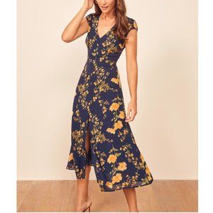 Reformation Wellfleet Midi Dress in 2P